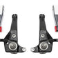 MaxTrac 98-00 Ford Ranger 2WD w/Coil Susp. (Non Stabilitrak) 4in/2in Spindle Lift Kit