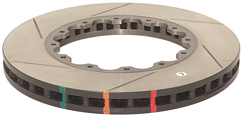 DBA 05-13 Chevrolet Corvette Base Front 5000 Series Drilled & Slotted Ring