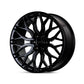 Vossen HF6-3 - 22X9.5 - 6X139.7 - ET30 - Deep - 95.1 - Gloss Black