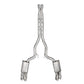 Stainless Works 2024 Mustang GT Catback Quad Tips Legend Sound X-Pipe Factory Connect Exhaust