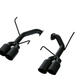 REMARK 2022+ Subaru WRX VB Stainless Single Wall Tip (4in) Axle Back Exhaust- Cerakote Black Coating