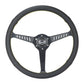 NRG Reinforced Steering Wheel (380mm/1in. Deep) Perforated Leather and Yellow Stitching