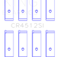 King Engine Bearings Honda D17A1/2 1.7L 16V (Size +1.0mm) Connecting Rod Bearing Set