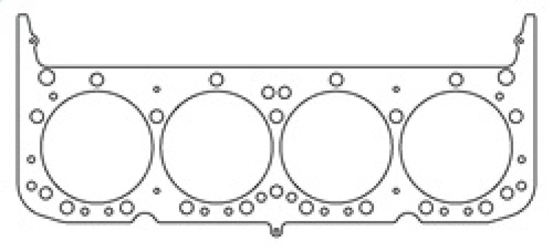Cometic Chevy Gen-1 Small Block V8 .045in MLS Cylinder Head Gasket - 4.100in Bore - Round Bore