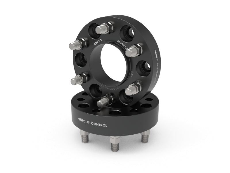 afe aFe CONTROL Wheel Spacers Ford F-150 21-25 6x135mm CB 87.1mm 1-1/2 IN Thickness