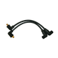 Moroso 82-99 Harley-Davidson FXR Spiral Core Wire Set - Black
