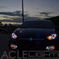 Oracle 13-16 Dodge Dart Surface Mount LED Projector Fog Light Halo Kit - Red