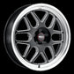 Weld Solana Drag 17x5 / 6x135 BP / ET-7 / 87.1mm Bore - Gloss Black MIL DIA Wheel