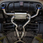 aFe 14-15 Infiniti Q50 V6 3.7L Takeda 2-1/2in 304 SS Cat-Back Exhaust System w/ Blue Flame Tips