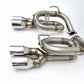 Invidia 22+ Subaru WRX Twin Loop 3.5in. Single Layer S.S Tip Axle-Back Exhaust