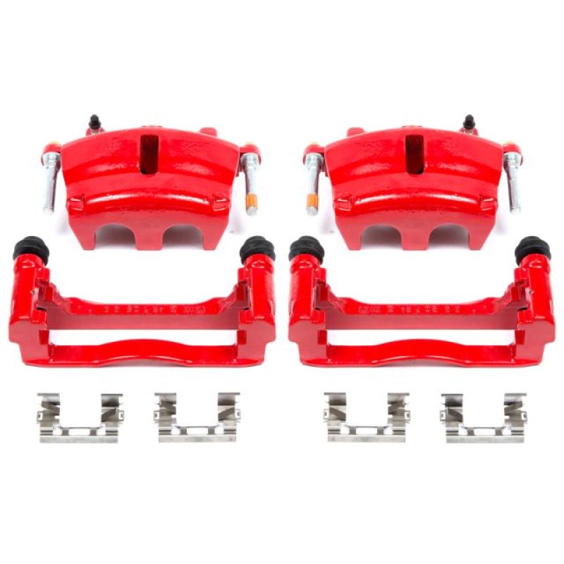 Power Stop 06-07 Buick Rainier Front Red Calipers w/Brackets - Pair