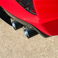 Corsa 20-23 Chevrolet Corvette C8 RWD 3in Delete 4 Valve Cat-Back w/NPP w/4.5in CF Polished Tips