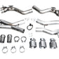 AWE Tuning 23-24 BMW G87 M2 Track Edition Exhaust - Chrome Silver Tips