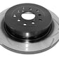 DBA 02-09 Subaru WRX / 02-07 STi 10 Stud Hole Rear Slotted Street Series Rotor