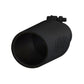 MBRP Universal Tip 4in O.D. Angled Rolled End 2.5in inlet 12in length Black