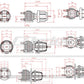 GReddy Type R08 Wastegate 0.8-1.2 KG/CM2)