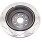 DBA 2001 Subaru Impreza WRX STI 10 Stud Hole Rear Slotted 4000 Series Uni-Directional Rotor