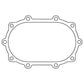 Cometic Winter Quick Change Rear End .060in AFM Differential Cover Gasket - 10 Bolt