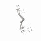 BRE Exhaust 04-09 Highlander RX330 RX350 2.4L 3.3L 3.5L Front Pipe Kit