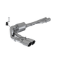 MBRP 2019+ Chevrolet Silverado 1500 4.5L/5.3L Pre-Axle Dual Side Exite w/ 4in OD Tip - AL
