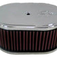 K&N Custom Oval Race Filter L=7inch W=4inch H=3.25inch