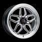 Weld S107 15X5 Laguna 5X120.7 ET19 BS3.75 Gloss Black MIL Dia 78.1