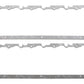 Cometic Mark-IV BB V8 .125in Fiber Valve Cover Gskt Set-Fits Brodix BP DN-9-9 Deg Valve Angle Heads