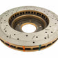 DBA 7/90-96 Turbo/6/89-96 Non-Turbo 300ZX Front Drilled & Slotted 4000 Series Rotor