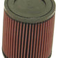 K&N Universal Rubber Filter 2-1/4in FLG x 5-1/8in Base x 4-5/8in Top x 6in Height