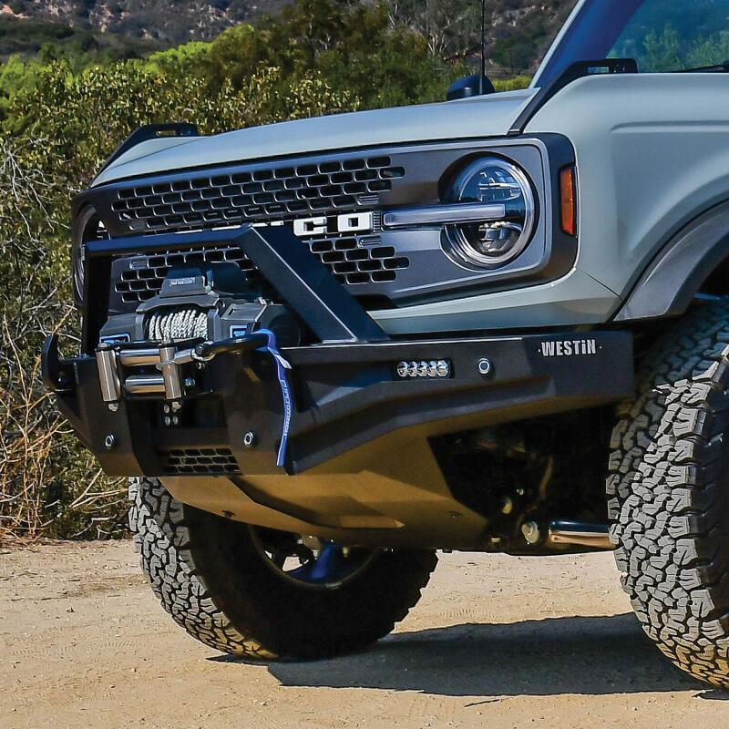 Westin 21-25 Ford Bronco (Excl. Sport) XTS Angular Bull Bar - Tex. Blk