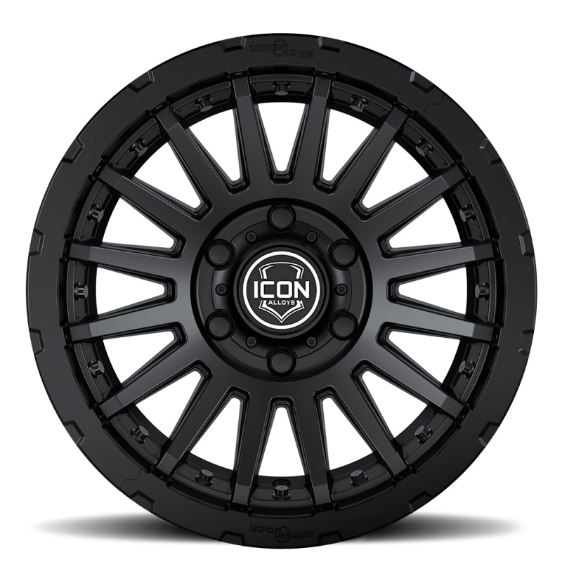 Icon Alloys Recon Pro Satin Black - 18 X 9 - 6 X 135- 6MM 5.25in BS