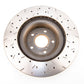 DBA 12+ Subaru/Scion BRZ/FR-S Limited & Premium (US Spec) Front Drilled & Slotted 4000 Series Rotor