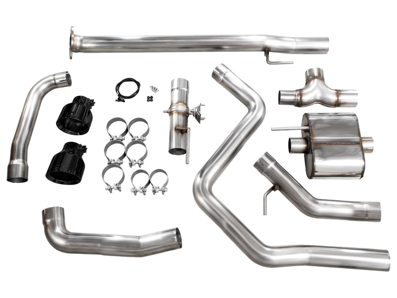 AWE 22-26 Hyundai Elantra N SwitchPath Cat-Back Exhaust - Diamond Black Tips