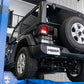 MBRP 18-20 Jeep Wrangler JL 2.5in Single Rear Exit Cat Back Exhaust - Aluminum