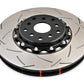 DBA 04-07 STi/2017 BRZ w/Perf. Pkg. 10 Hole Front Slotted 5000 Series 2/PC Rotor Assembled w/Blk Hat