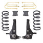 MaxTrac 98-00 Ford Ranger 2WD 4 Cyl w/Coil Susp. (Non Stabilitrak) 6in/3in Spindle Lift Kit
