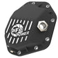 aFe 19-25 GM Trucks Front Diff Cover - Black w/ Machined Fins