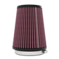 K&N Universal 4in Flange x 5-3/8in Base x 4in Height High flow Air Filter