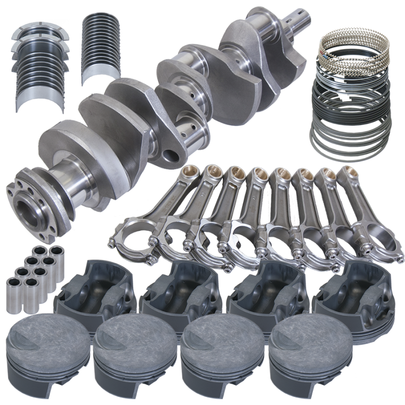 Eagle Chevy 454 4.250in Crank 6.385in I-Beam Rods -3cc Flat Top 4.280in Pistons Rotating Assembly