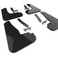 Rally Armor 25-26 Kia EV6 Base Light/GT/GT-Line Black Mud Flap - Metallic Black Logo