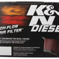 K&N 08-10 Ford F250 Super Duty 6.4L Drop In Air Filter