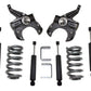 MaxTrac 73-87 Chevrolet C10 2WD 5in/5in Lowering Coil Kit (1.25in Rotor)