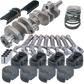 Eagle Ford 289/302 3.400in Crank 5.400in I-Beam Rods -6cc Flat Top 4.125in Pistons Rotating Assembly