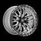 Weld S82 17x10 / 5x115 BP / 6.7in BS Black Wheel (High Pad) - Black Single Beadlock MT