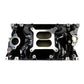 Edelbrock RPM Air-Gap Manifold for Small-Block Chevy Vortec - Black Plasma Finish