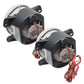 Oracle Lighting 07-09 Jeep Wrangler JK Pre-Assembled LED Halo Fog Lights -Red