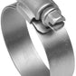 Gates Silicone Hose Clamp - Size 48 (Hose I.D. 2-1/2in to 3in Clamping Range 2-9/16in to 3-1/2in)