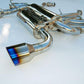 Invidia 03-05 Infiniti FX35/45 Gemini Rolled Titanium Tip Cat-back Exhaust