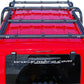 MBRP 07-10 Jeep Wrangler JK Front Roof Rack Extension (2 Door) Black Coated