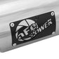 afe MACH Force-Xp Universal Exhaust Tip 3-1/2 IN Inlet x 4-1/2 IN Outlet x 12 IN L